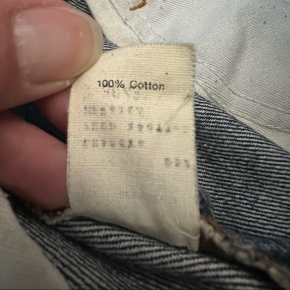 VTG 70’s Plain Pockets High Rise straight fit jeans - Picture 13 of 14